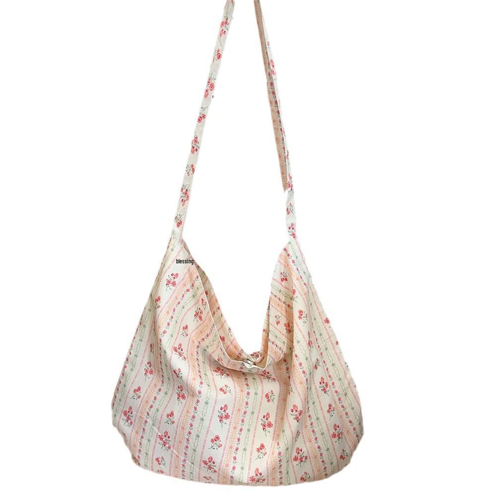 Холщовая сумка кроссбоди с леопардовым принтом - Модная, Вместительная женская сумка через плечо