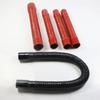 ID38-65MM Black Universal Car Silicone Steel Wire Flexible Hose Radiator Tube Pipe For Air Intake High Pressure High Temperature