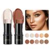 Multi-functional High-gloss Shadow Repair Stick Concealer Face Brightening Multi-functional Blush Stick