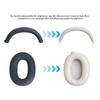 Silicone Wireless Headphones Cover Anti-scratch Headset Pad for Sony WH-1000XM6 Bluetooth Headset