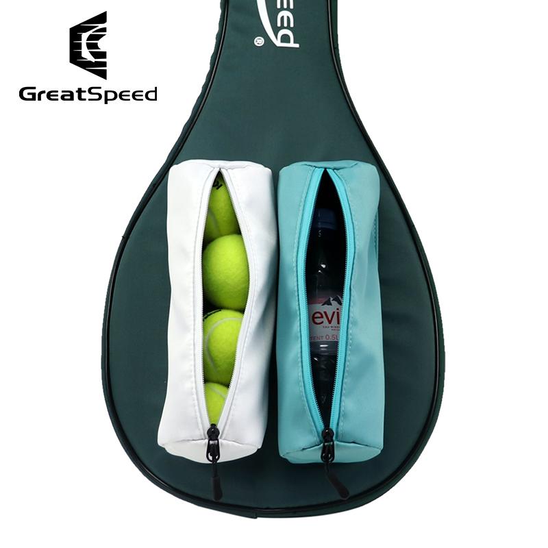 GreatSpeed Single Pack Tennis Racket Bag Badminton Bag Original Tennis Equipment Protective Case Sports Gear Storage