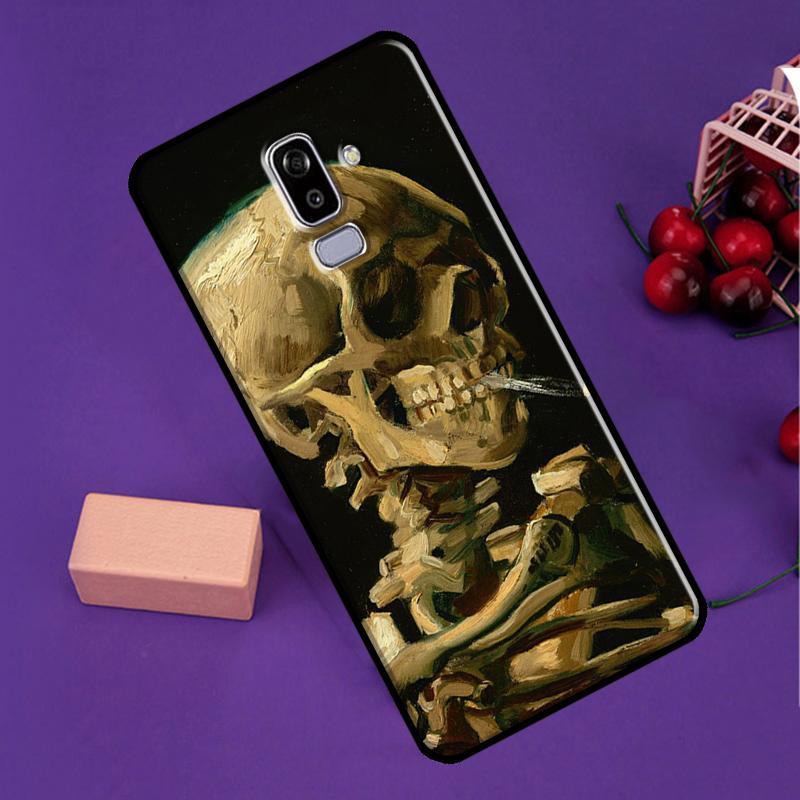 Готический Череп Для Samsung Galaxy M14 M34 M54 M56 M36 M16 M31 M11 M13 M53 M12 M32 M52 M35 M55 M15 M06 Чехол