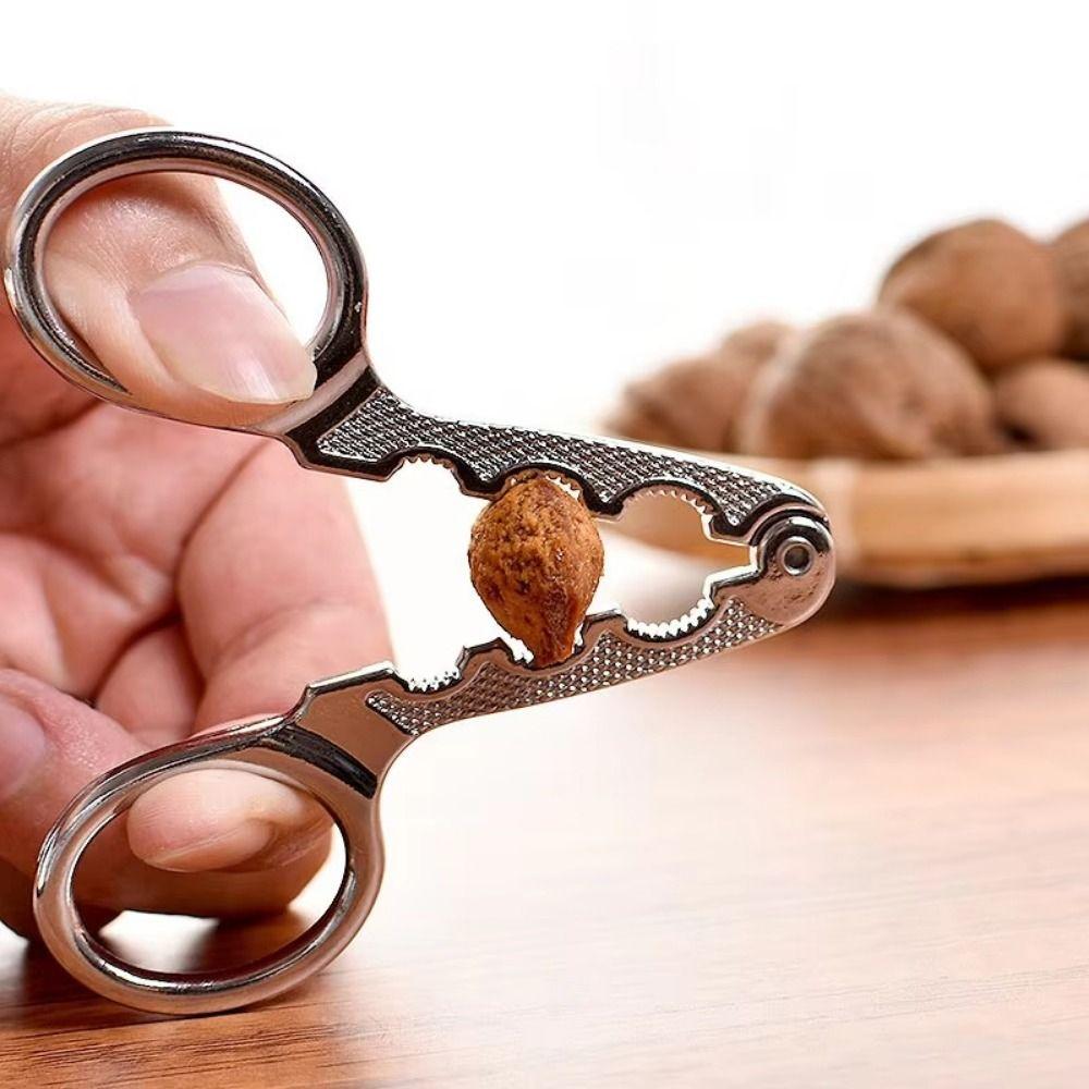 Non-Slip Dry Fruit Pliers Mini Nut Sheller Tool Multifunctional Pine Nuts Opener Lazy Use