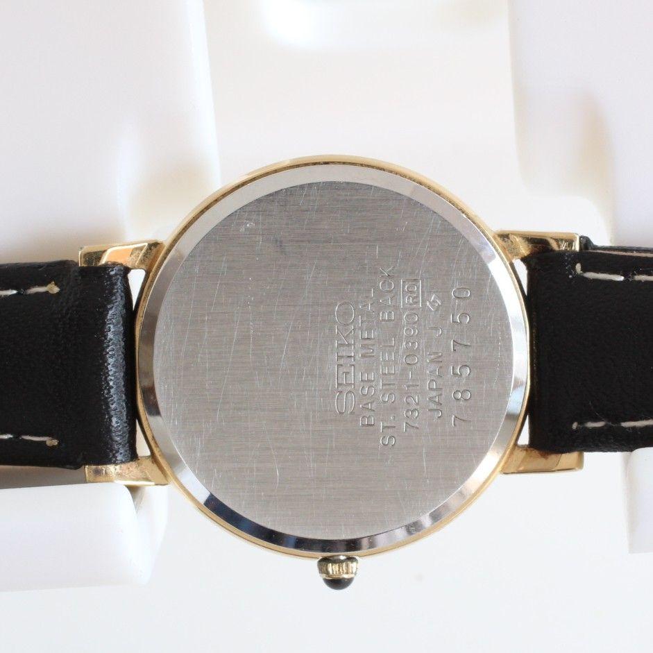 [USED] Working SEIKO EXCELINE Watch 7321-0390