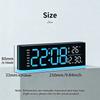 LED Digital Alarm Clock Ambient Light Table Clock Dual Alarms Temperature/Date/Week Display Brightness Control Electronic Clock2