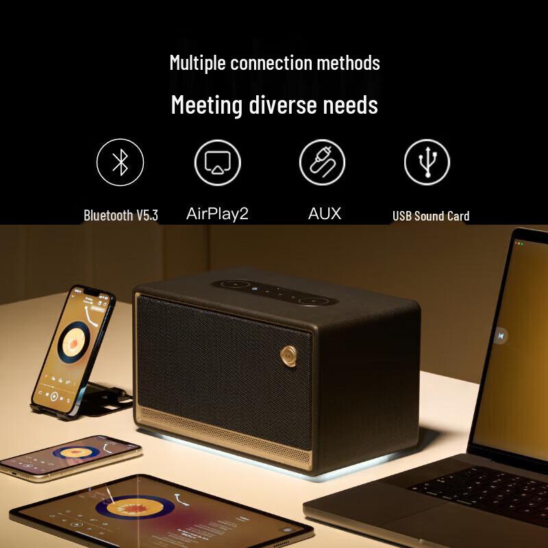 Edifier Evo Soul Hi-Fi Настольный Bluetooth-динамик Штепсель CN (адаптер в комплекте)
