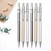 Набор из 6 механических карандашей 0,5 мм, карандаши для рисования, металлические автоматические карандаши, карандаши для письма и рисования