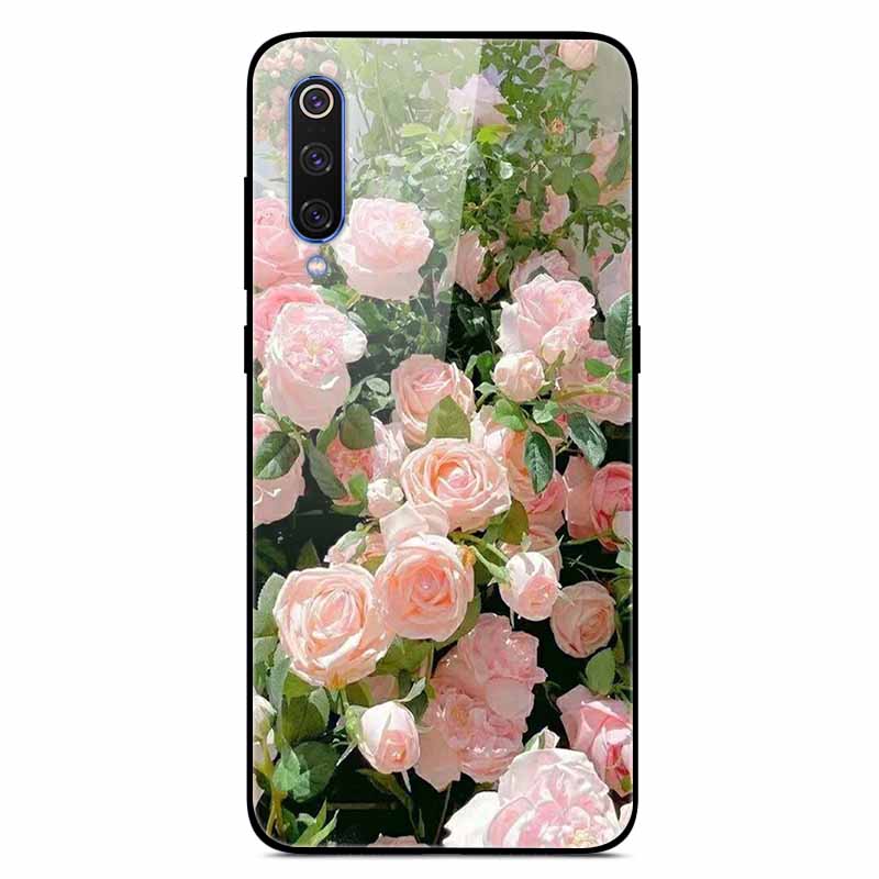 Чехлы для Xiaomi Mi A3 Роскошные Чехлы для Телефона из Закаленного Стекла Космические для Xiaomi MI 9 Lite Чехол 9lite MiA3 Жесткий Защитный Задний Корпус