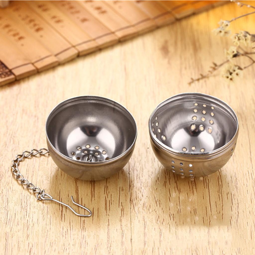 Шарик из нержавеющей стали, сетчатый фильтр для чайных листьев, травяной фильтр, диффузор