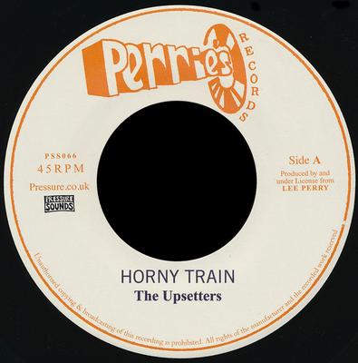 7-дюймовая пластинка UPSETTERS - Horny Train PSS066 Perries Records 2012 UK Регги, Ска и Даб Б/у