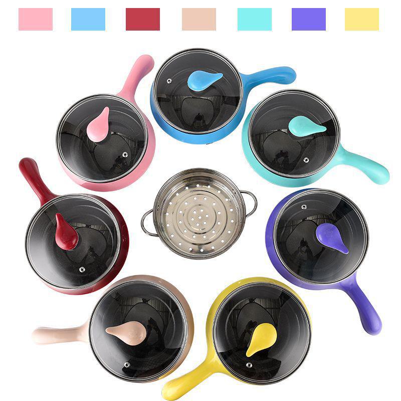 Многофункциональная электрическая кастрюля с антипригарным покрытием и корейская мини-сковорода