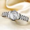 Xiaomi Fashion Roma Dial Women Quartz Watch Luxury Rhinestone Stainless Steel Calendar Wristwatches Reloj Mujer Clock (Without Box)