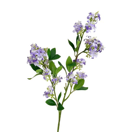 Lilac Delphinium Artificial Flower Realistic Long Stem Fake Lilac Floral Arrangement for Table Centerpieces Home Kitchen Wedding