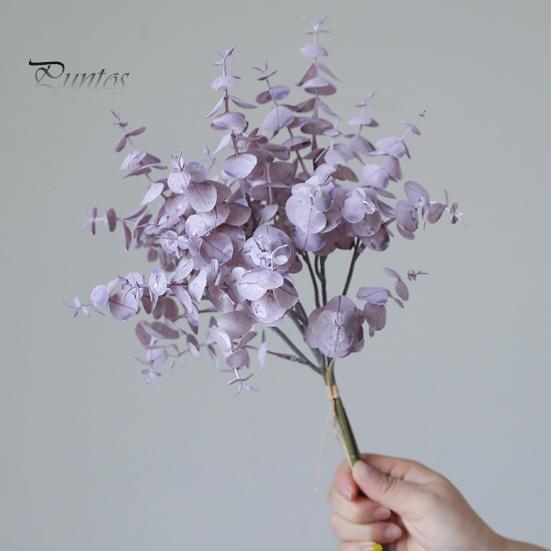 15,7-дюймовые искусственные листья эвкалипта, стебли, искусственные листья эвкалипта, ветки, цветные имитационные листья для домашнего декора, вечеринки, свадьбы