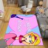 Stylish Cartoon Girl Rug Floor Mat for Living Room or Bedroom Soft and Comfortable Carpet a Gift for Birthday and Holiday.MFF0918225