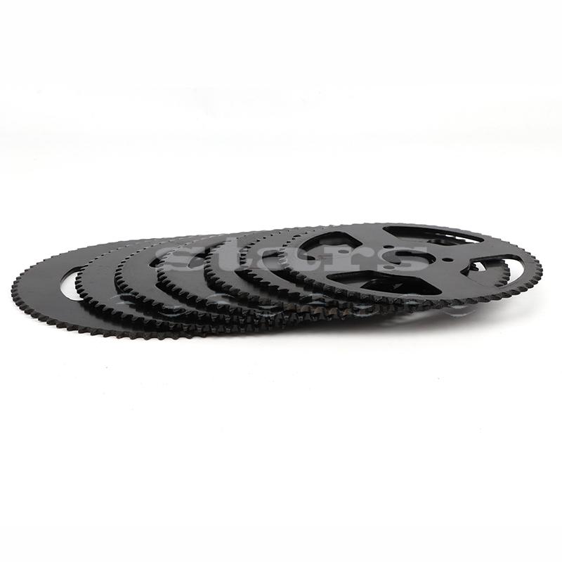 62 64 66 68 70 72 74 76 78T 80T Tooth 25H 26MM Rear Sprocket Mini Moto ATV Quad Dirt Pit Pocket Bike Chopper 47CC 49CC Parts