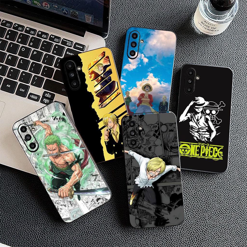 for Motorola Moto Edge 50 30 Fusion 40 NEO Ultra Pro E14 G20 E15 G35 G84 G13 G53 Case Comics Sanji One Roronoa Zoro Piece Luffy