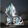 Светоотражающая наклейка Dragon Ball Goku Vegeta Наклейка для модификации кузова автомобиля Наклейка на переднее ветровое стекло мотоцикла