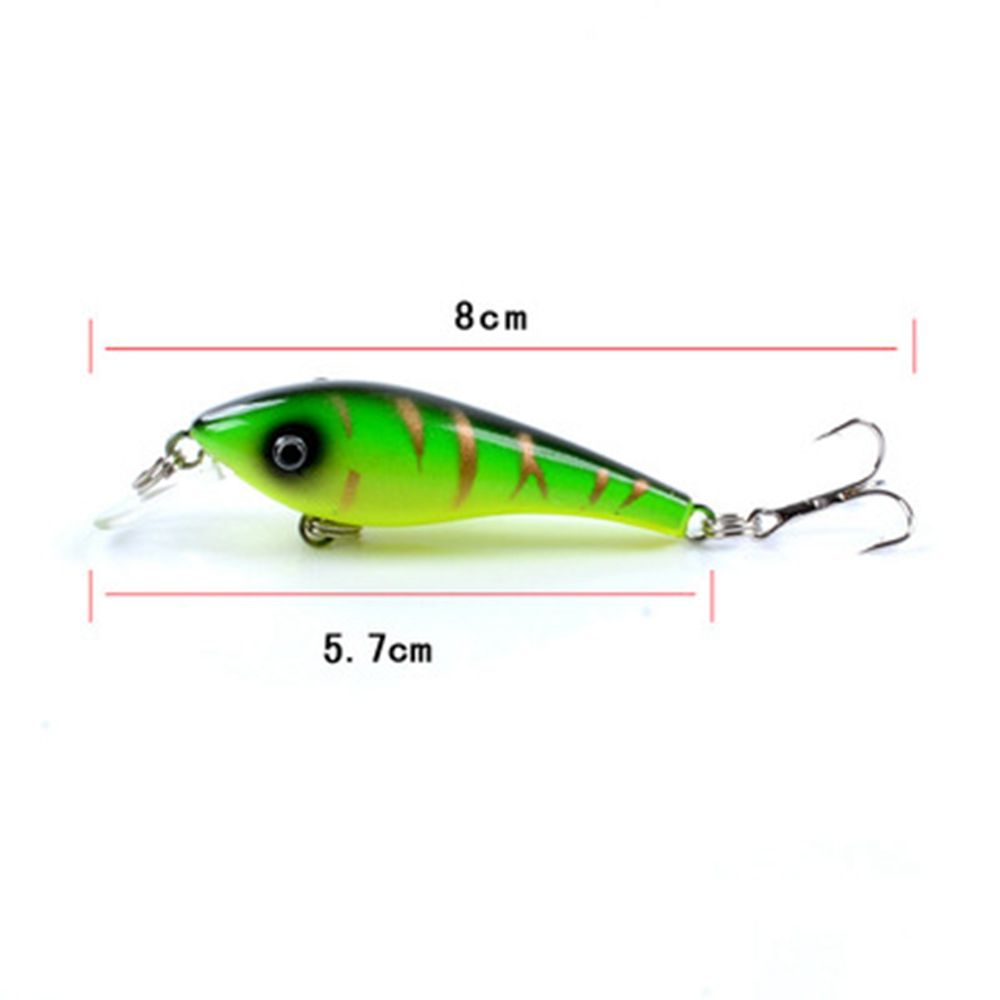 3D Eyes Crankbaits Wobbler Tackle Fish Hooks Minnow Lures Winter Fishing Minnow Baits