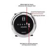 Hour Meter SH‑1 Mechanical Quartz Round Panel Mount Timer AC/DC6‑80V AC100‑250V Dust-proof High Precision Hour Counter3