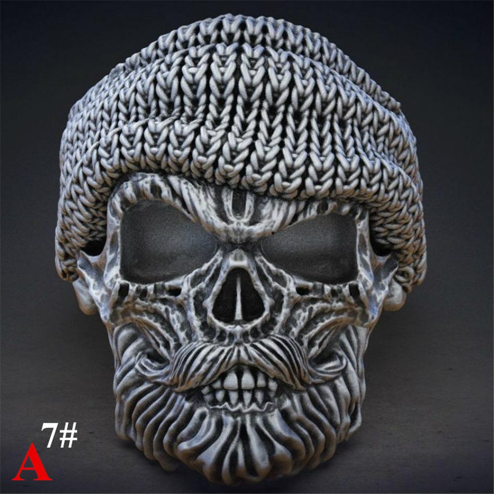 Прохладные украшения на палец Индийский рок Байкер Хип-хоп Готические винтажные кольца Череп Панк