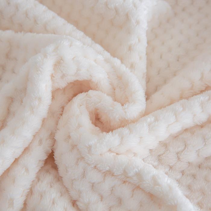 Thickened Ipil Coral Fleece Flannel Blanket for Napping and Air Conditioning