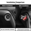 BBKK9 Car One-Click Start Buttons Protective Cover Emblem Decoration For BMW M3 M5 X3 E93 F10 F20 F30 F40 F15 F25 F26 F31 F49 F86