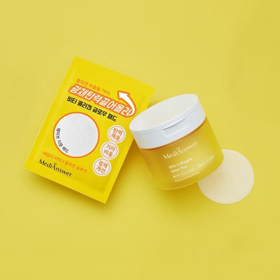 MediAnswer Vita Collagen Glow Pads 80 Sheets (+10 Sheets)