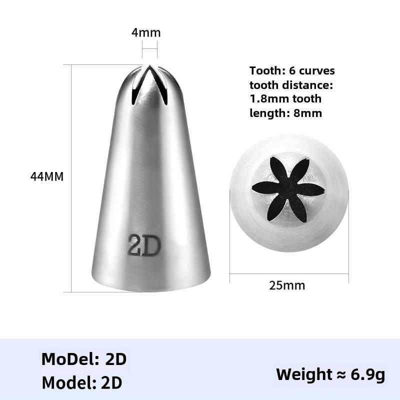 Набор насадок для украшения торта в корейском стиле с кондитерскими мешками