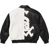 Supreme Кожаная куртка-бомбер Chicago White Sox Черная