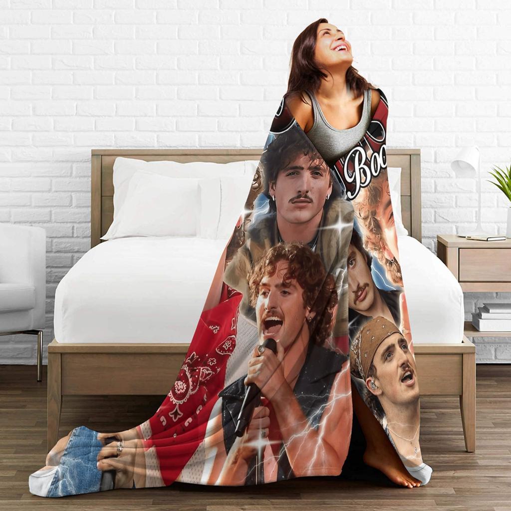 Плед Benson Boone Тур Мягкий Теплый Уличный Тренд Плюшевый Плед для Дивана Кресла Кемпинга Фланелевое Покрывало Постельное Покрытие