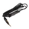 Gaming Headset Replacement Cable Inline Mute Volume Control Headphones Replacement Sound Cable with Mic for Logitech