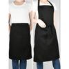 1pc Unisex Polyester Apron Short Half Waist Waiter Work Uniform For Kitchen Supplies, Hotel Restaurant Attendant Waist Apron, Kitchen Apron