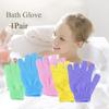 Bathroom Exfoliating Scrubbing Skin Moisturizing Body Cleaner Wash Cloth Bath Gloves Shower Brush