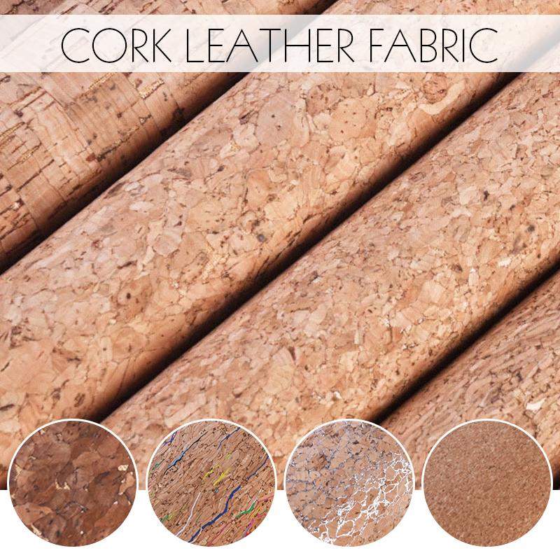 90x140 см 0,5 мм мягкая натуральная пробковая кожа ткань с древесным зерном материал для обивки фон обувь сумочка декор ремесла