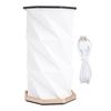Bedside Table Lamp Dimmable Touch Lamp Battery Operated Night Light Rotating Foldable Paper Lantern