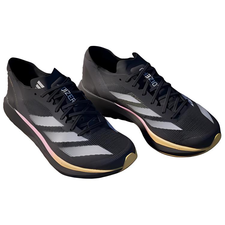 adidas Adizero Takumi Sen 10 Black Zero Metallic Spark женские кроссовки Core-Black ID2794