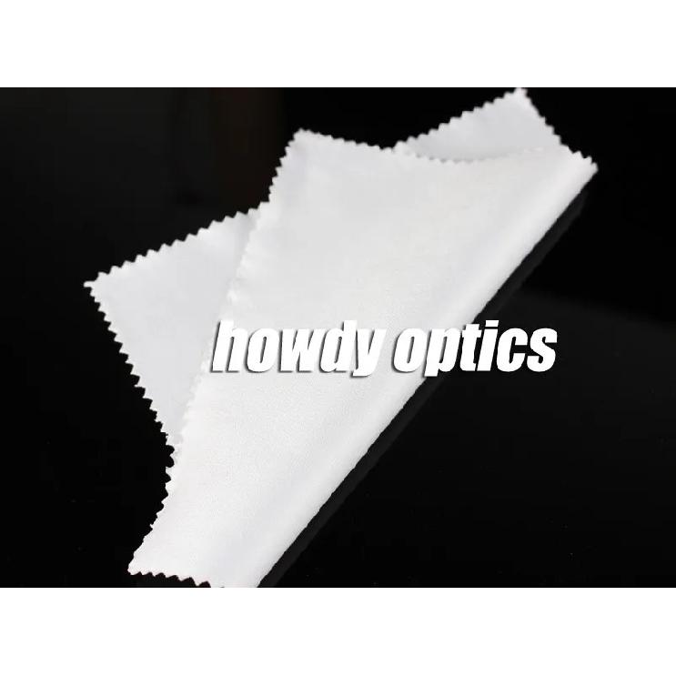 220gsm 175x145mm Needle1 White eyeglasses glasses microfiber cleaning cloth lens wiping cleaning cloth