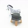 Plastic Electric Horse Model Funny Simulation Toys Horse Circling Toy  Children Early Learning Tool