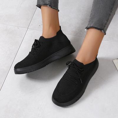 Трендовые и Минималистичные Одинарные Туфли 2024 Новинка Сетчатые Дышащие Корейская Версия Универсальные и Удобные Женские Вулканизированные Туфли