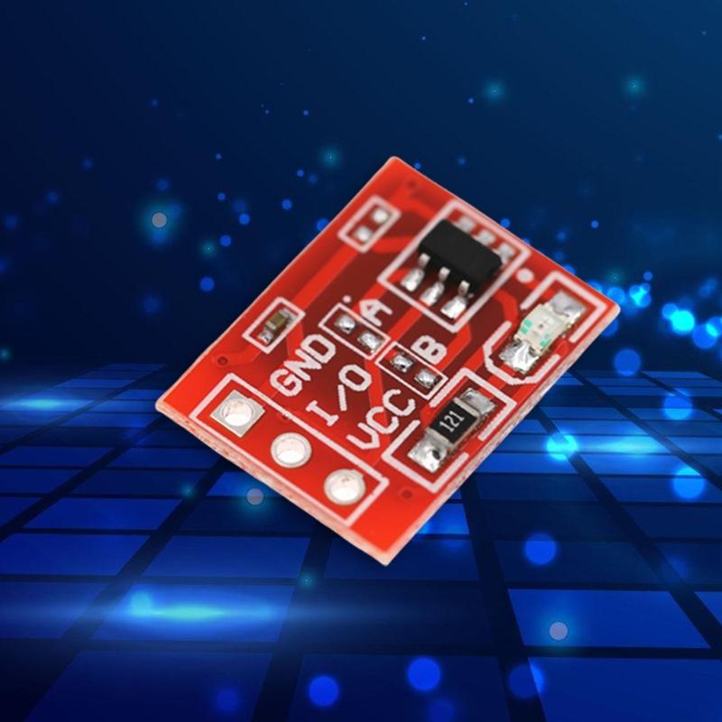 10 шт. Модуль емкостной кнопки переключения TTP223 с режимами самофиксации и моментального действия для DIY электронных устройств