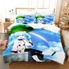 Anime Celestial Method Sora No Metho Bedding Set Duvet Cover Bed Set Quilt Cover Pillowcase Comforter King Queen Size Boys Adult