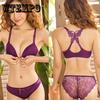 Bra Sets Women Seamless Bra Front Closure Lace Push Up Bra Panties