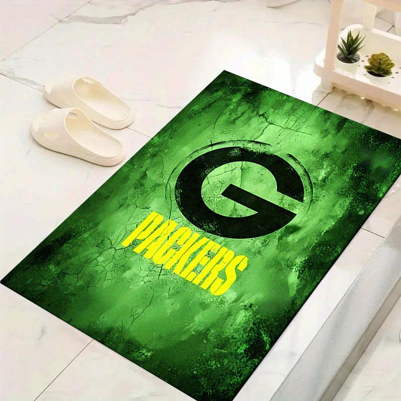 Green Bay Packers Carpet Rug for Living Room Bedroom Home Sofa Decoration,Kids play Non-slip Floor Mat