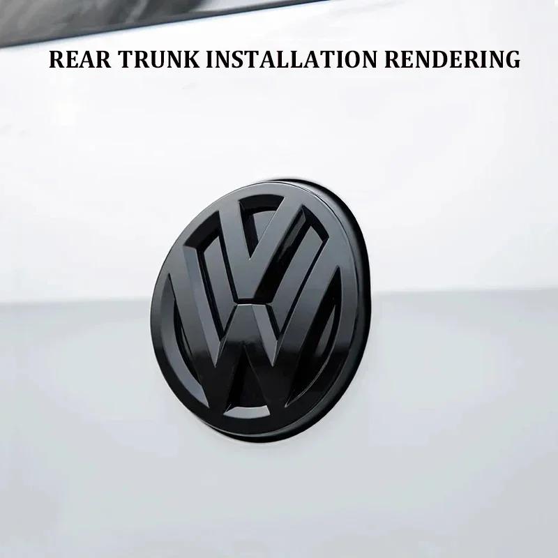 efg1 Car Front Grill Emblem For VW POLO GOLF 5 6 7 7.5 8 MK5 MK6 MK7 MK8 Scirocco Rear Trunk Lid Covers Logo car accessories