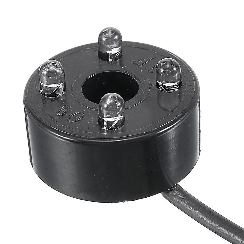 Электрический погружной водяной насос со светодиодной подсветкой для аквариумных фонтанов