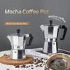 Moka Pot Classic Italian Café Brewing Tools Espresso Maker 50/100/150/300/450ml Aluminum Cafe Accessories Italian Coffee Machine