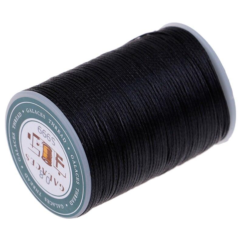 90 метров разноцветная швейная нить, полиэстеровый шнур, вощеная нить, кожа 0,8 мм для инструмента «сделай сам», нить для ручного шитья