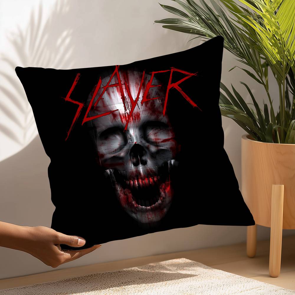 Классическая наволочка с принтом S-Slayer, квадратная, двусторонняя, для подушки, для дивана, домашнего декора, спальни, подарок