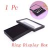 Window Velvet Fine Earring Case 36 Slots Jewelry Cufflinks Holder Ring Box Organizer Storage Tray